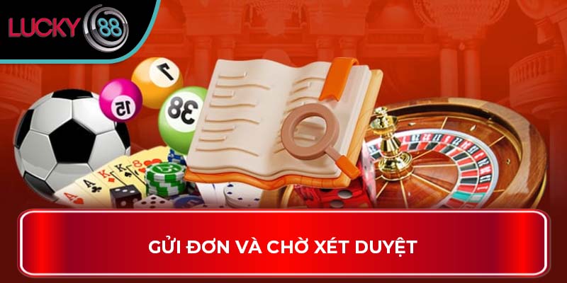 Đại lý Lucky88: Hướng Dẫn Tham Gia Dành Cho Anh Em 3 Gửi đơn và chờ xét duyệt