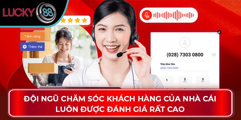Lucky88 Có Lừa Đảo Không? Một Số Thông Tin Mà Bạn Cần Biết 3 Đội ngũ chăm sóc khách hàng của nhà cái luôn được đánh giá rất cao